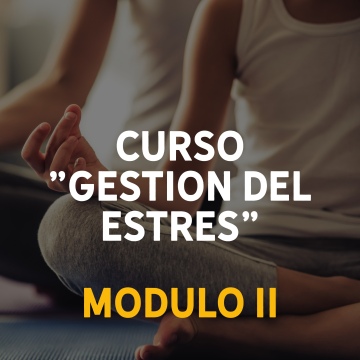 Gestión del Estrés Módulo II . "Dirije tu vida" . Curso virtual + Mentoría + Coaching